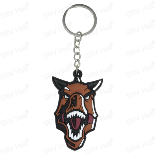 (Design 1) SRV Hub®️11.5cm Jurassic World 2D Rubber Keyrings