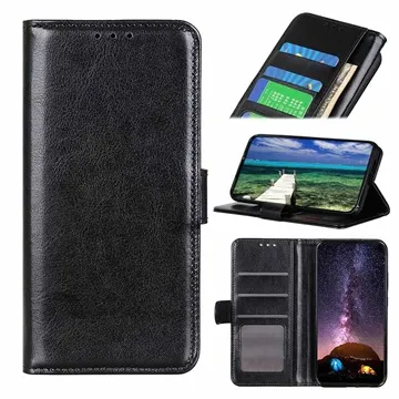 Motorola Moto G Power (2022) Wallet Case with Magnetic Closure - Black