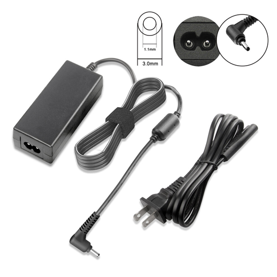 FUTUREBATT 19V 2.1A 40W AC Laptop Adapter Charger for Samsung Series 5 7 9 XE500C21 XE700T1A NP900X1A NP900X3A