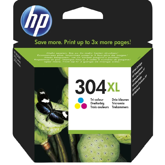 HP 304XL Tri-colour Original Ink Cartridge