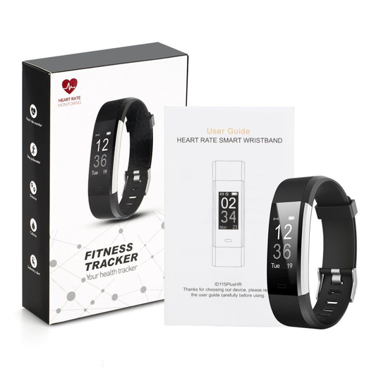 Bluetooth Smart Watch Heart Rate, Sleep Monitor Blood Pressure Fitness Tracker Waterproof (Very Fit Pro)
