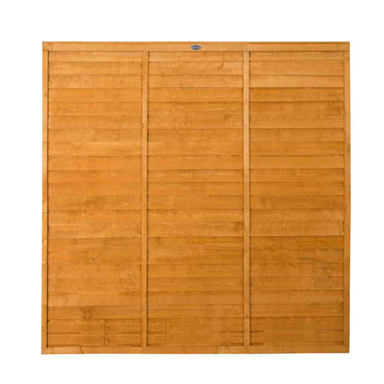 Forest Garden 6' x 6' (183 x 183cm) Trade Lap Fence Panel