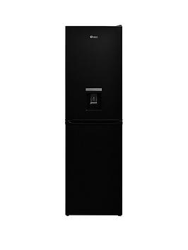 Swan Sr158120B 54Cm Wide, 183Cm High Freestanding Frost-Free Fridge Freezer With Water Dispenser - Black