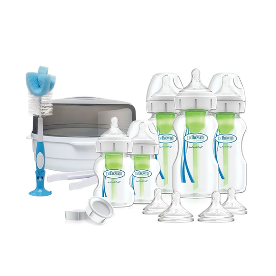 Dr Browns DBAC167 Options Bottle and Steriliser Gift Set - White