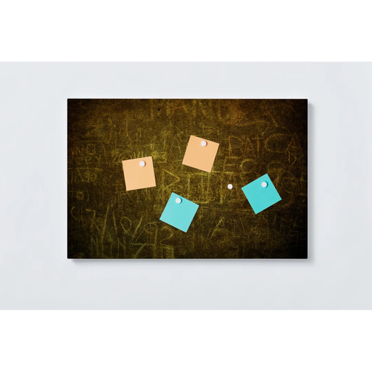 Sayings Magnetic Wall Mounted Cork Board