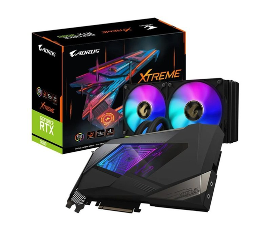 Gigabyte GeForce RTX 3080 10GB AORUS XTREME WATERFORCE V2 Graphics Card