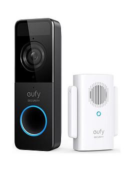 Eufy Battery Video Doorbell Slim 1080P Black