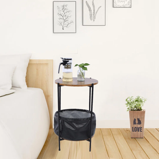 Harward Side Table with Storage