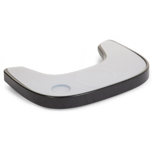 Childhome Evolu Tray ABS Black With Silicone Placemat