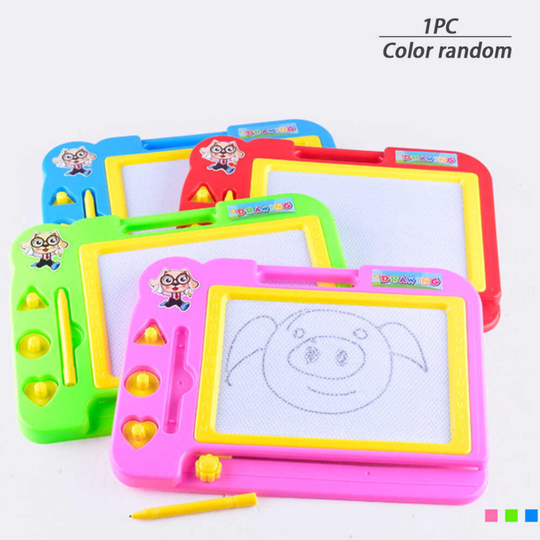 ⭐⭐Magnetic Scribbler Doodle Sketch Drawing Board Toy Educational Kids Girls Boys