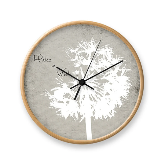 Make a Wish 31.5cm Silent Wall Clock