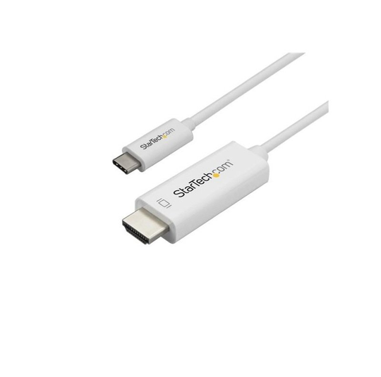StarTech.com 2 m (6 ft.) USB-C to HDMI Cable White