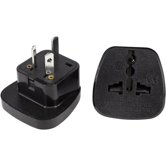 UK to Australia Adapter By aPlug. Pack of 2 - Works Throughout Australia and New Zealand - Super Reliable. UK To Australia Plug...