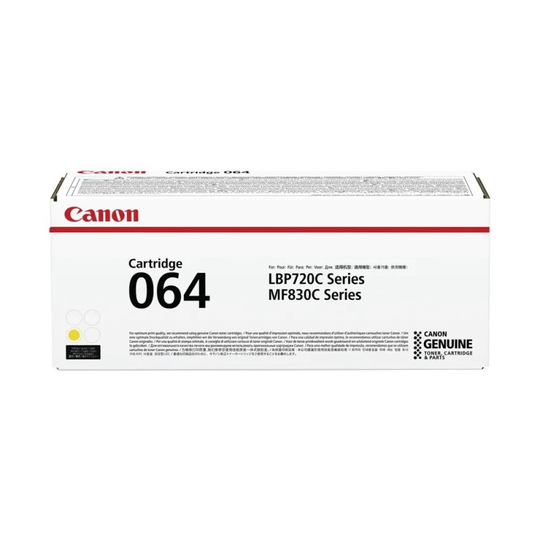 Canon Toner Cartridge 064 Yellow