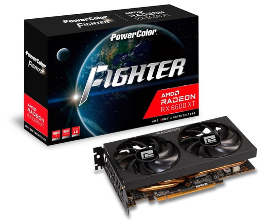 PowerColor Radeon RX 6600 XT 8GB Fighter Graphics Card