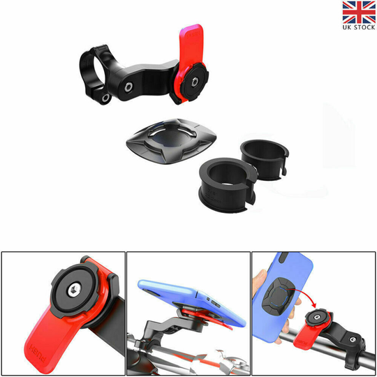 Motorcycle Bike Phone Front Holder Twist MTB Cradle Cycling for Quad Lock Out