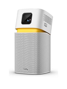 Benq Gv1 Mini Portable Projector With Battery, Wi-Fi And Bluetooth Speaker