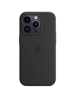 Apple Iphone 14 Pro Silicone Case With Magsafe - Midnight