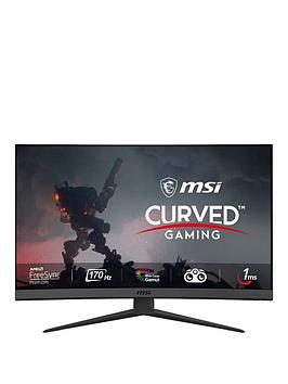 Msi G27C6 E2 27 Inch, Full Hd, 1Ms, 170Hz, Amd Freesync Premium, Curved Console Gaming Monitor