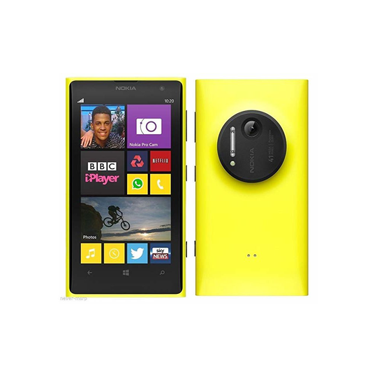 (Unlocked, Yellow) Nokia Lumia 1020 Single Sim | 64GB | 2GB RAM