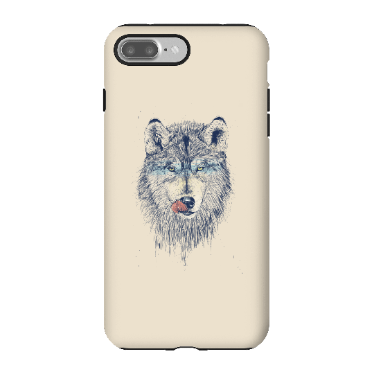 Balazs Solti Wolf Eyes Phone Case for iPhone and Android - iPhone 7 Plus - Tough Case - Gloss