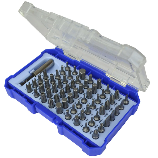 Faithfull Screwdriver Bit 61 Piece Set