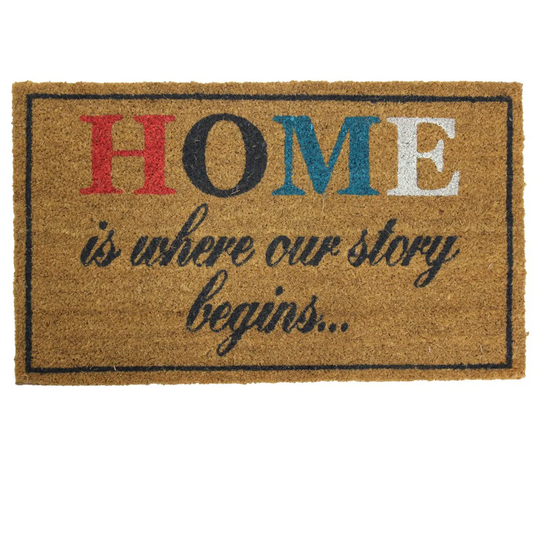 JVL 'Home' Latex Backed Entrance Door Mat - 40x70cm