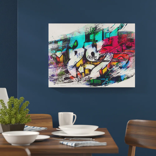 'Graffiti' Graphic Art Print Poster