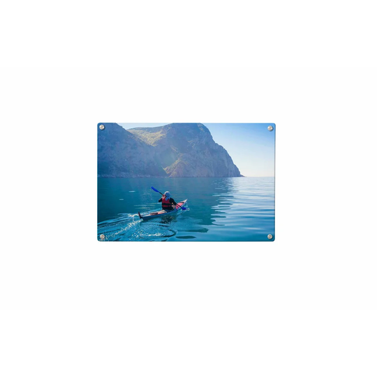 Sea Mountains Magnetic Wall Mounted Photo Memo Board