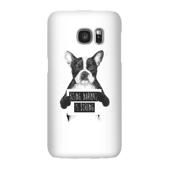 Balazs Solti Being Normal Is Boring Phone Case for iPhone and Android - Samsung S7 - Snap Case - Gloss