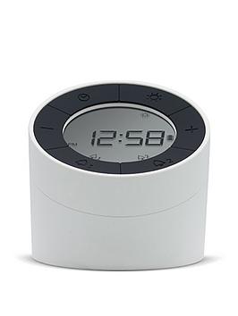 Acctim Clocks Jowie White Digital Alarm Clock
