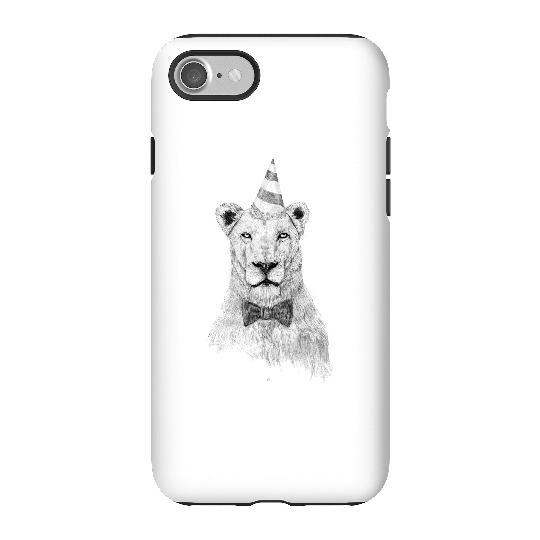 Balazs Solti Party Lion Phone Case for iPhone and Android - iPhone 7 - Tough Case - Gloss