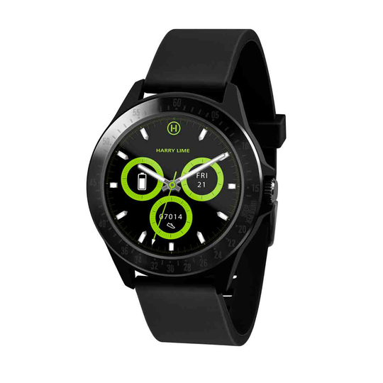 Harry Lime Fashion Smart Watch In Black Ha07-2002