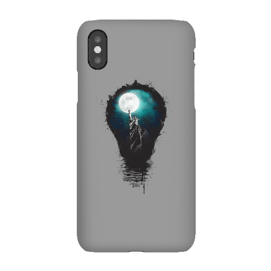 Balazs Solti NYC Moon Phone Case for iPhone and Android - iPhone X - Snap Case - Gloss