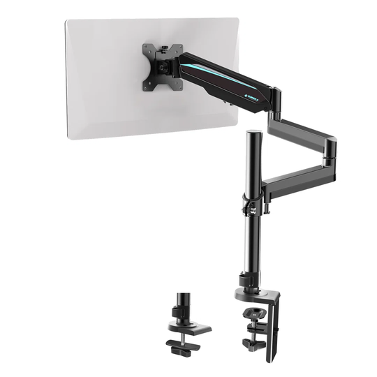 Black Desktop Mount for 28" - 32" Screens Holds up to 8 kg