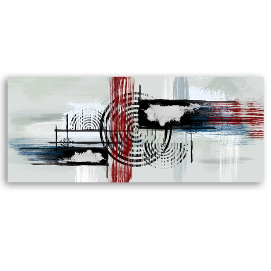 Canvas Print, Red Abstractions 16882