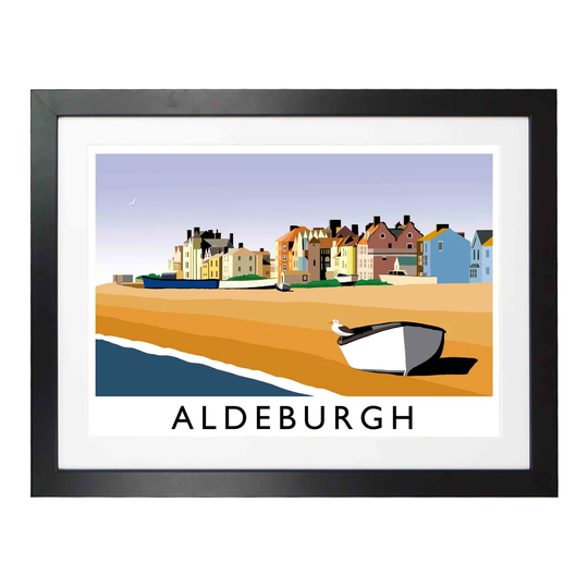 Aldeburgh by Richard O'Neil - Graphic Art Print on Paper