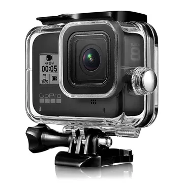 GoPro Hero 8 Black Waterproof Case with Lens Filter - Clear
