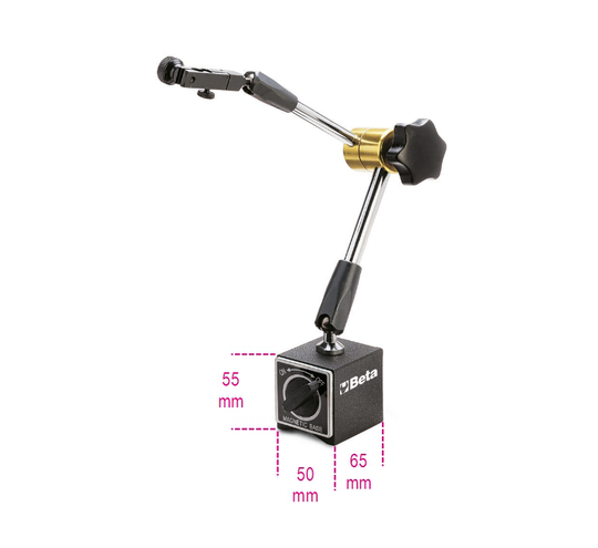 Beta Tools 1662SP2 Rotating Magnetic Base 65 x 50 x 55mm | 016620910