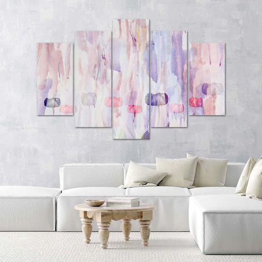 Canvas Print Abstract Pastel
