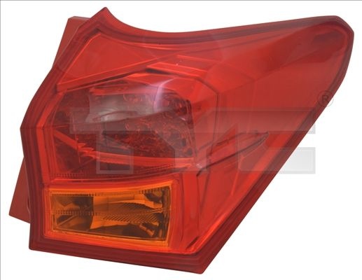 Combination Tail Light 11-12554-01-2 TYC 1112554012