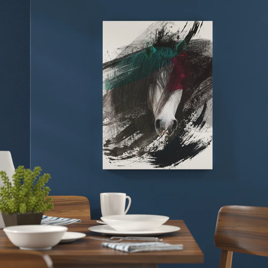 'Horse' Graphic Art Print Poster
