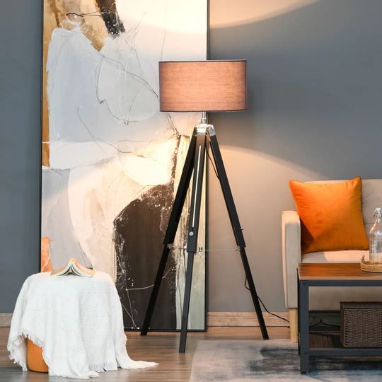 Hillsborough 96cm Tripod Floor Lamp