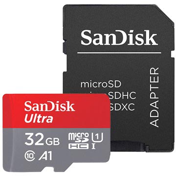 SanDisk SDSQUAR-032G-GN6MA Ultra MicroSDHC UHS-I Card - 32GB (Bulk)