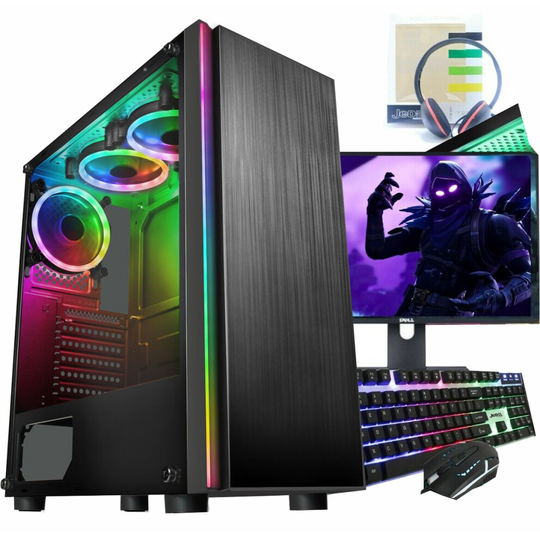 CiT Celsius Gaming PC Bundle Intel Quad Core i5 16GB 1TB GT730 19''LED