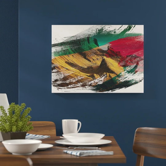 'Landscape Scotland Landscape' Graphic Art Print Poster