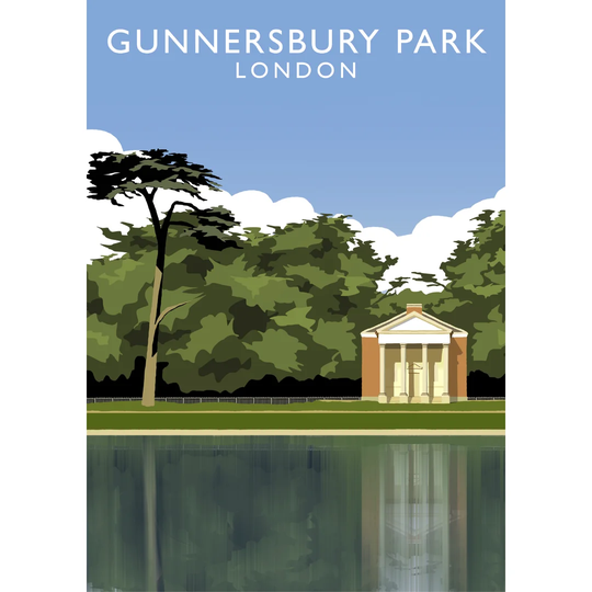Gunnersbury Park by Richard O'Neil - Graphic Art Print on Paper