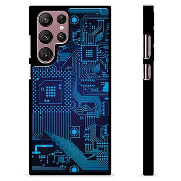 Samsung Galaxy S22 Ultra 5G Protective Cover - Circuit Board