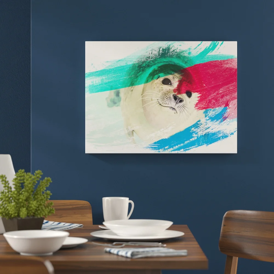 'Seal' Graphic Art Print Poster
