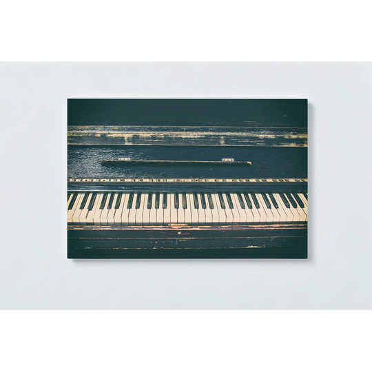 Piano Motif Magnetic Wall Mounted Cork Board